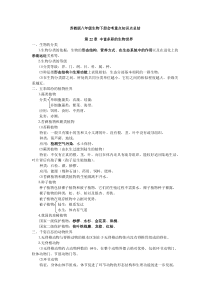 苏教版八年级生物下册会考重点知识点总结