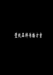 品牌传播方案---森博尔特