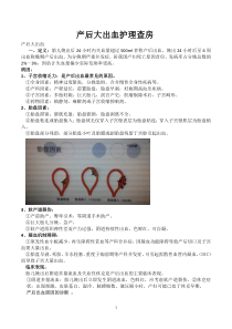 产后大出血护理查房