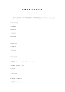 品牌类别与品牌家庭(DOC 2)