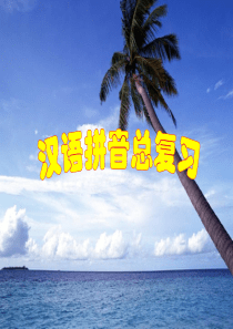 幼儿园汉语拼音总复习