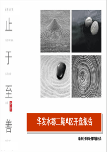 中原XXXX年1月31日珠海华发水郡二期A区开盘报告23P