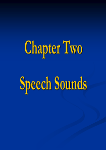 语言学教程-chapter2