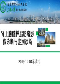 肾上腺髓样脂肪瘤影像诊断