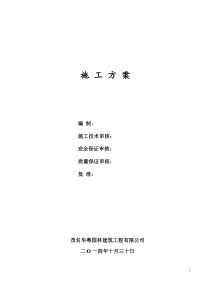 割杂草工程施工方案