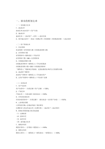 财务管理基本比率公式汇总