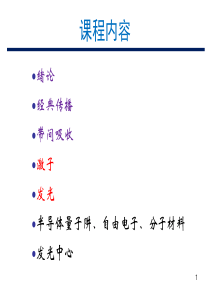 第四讲-激子与发光