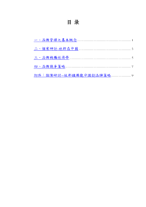 行销策略创新研讨会—品牌策略与管理(DOC 13)