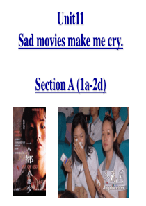Unit-11-Sad-movies-make-me-cry-全单元课件