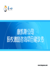 信息技术有限公司股权激励项目实施建议书模板