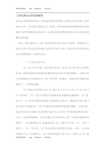 5-三家电器企业的促销案例