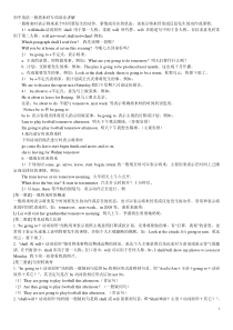 初中英语一般将来时专项语法讲解