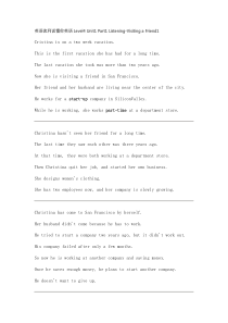 英语流利说-懂你英语Level4Unit1Part1