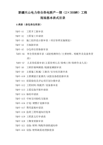 奇台公司监理表式(修改)