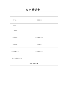 家装公司必备常用表格（DOC61页）