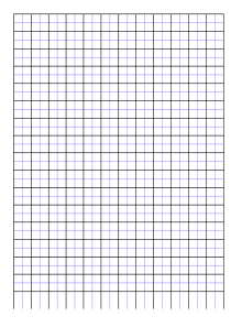 钢笔练字田字格模板