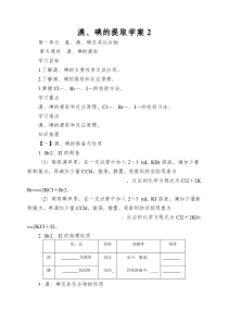 溴、碘的提取学案2