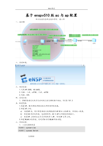 基于enspv510版ac与ap配置-txj