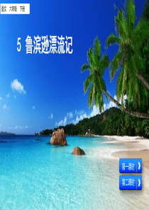 鲁滨逊漂流记节选课件ppt课件部编版语文六年级下册课件