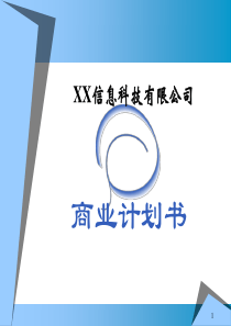 信息科技有限公司商业计划书
