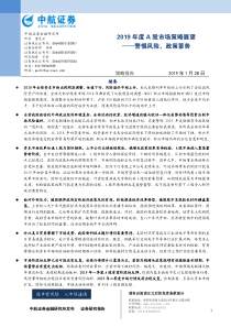2019年度A股市场策略展望警惕风险政策蓄势20190128中航证券25页