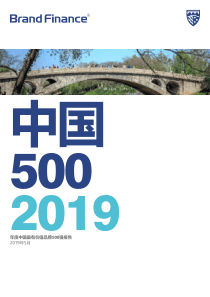 2019年最有价值中国品牌500强BrandFinance2019522页