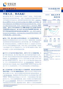 酒店行业回暖已至乘风起航20190401安信证券17页