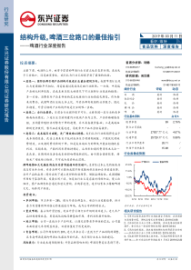 啤酒行业深度报告结构升级啤酒三岔路口的最佳指引20190311东兴证券48页