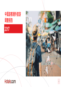 2017年中国游客境外旅游调查报告