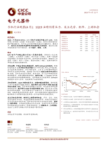 手机行业观察4月1Q19业绩仍有压力关注光学配件上游机会20190412中金公司1