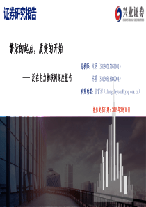 泛在电力物联网深度报告繁荣的起点质变的开始电力行业20190310兴业证券49页