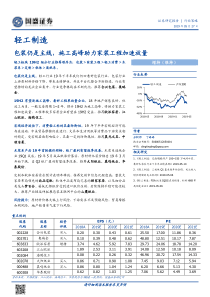 轻工制造行业包装仍是主线施工高峰助力家装工程加速放量20190527国盛证券56页