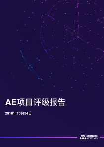 链塔智库AE项目评级报告数字货币2018102428页