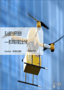 93页2019无人机行业研究报告附189家关联企业介绍参照系