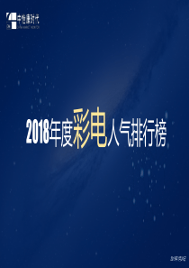 中怡康2018年彩电人气排行家电201912416页