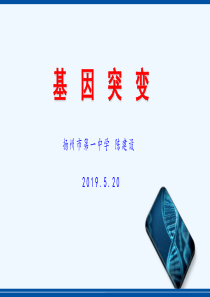 基因突变