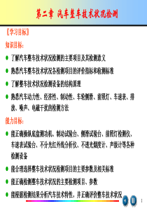 (完整版)第二章汽车整车检测技术状况检测