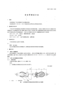 GBT6096-2009安全带测试方法
