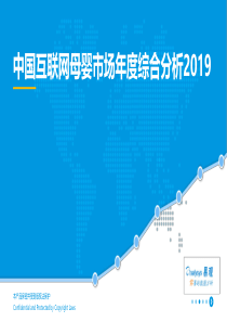 中国互联网母婴市场年度综合分析2019