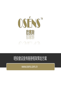 欧赛斯明安建设企业画册策划设计提案案例欣赏