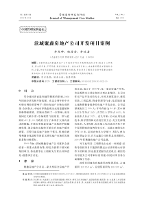 滨城聚鑫房地产公司开发项目案例