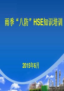雨季八防HSE知识培训教材(PPT-82页)