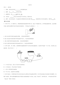 2020届人教版中考物理知识点强化练习卷磁生电