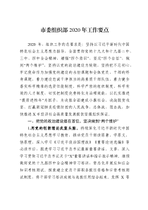 大组织工作要点范文
