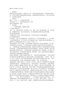 2017年小学教学计划