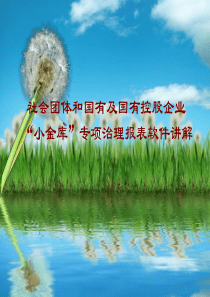 小金库专项治理报表培训pptSlide1全文案例分析电子版