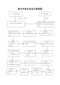 新办外资企业设立流程图全文案例分析电子版