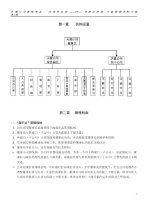 【企业制度】天翼公司管理手册