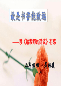 给教师的建议幻灯片