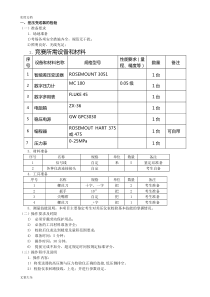 维修仪表工技术比武实际操作精彩试题